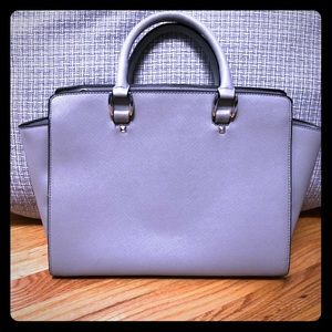 Grey handbag